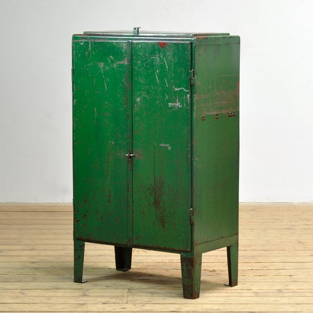 Vintage Industrial Cabinet in Iron, 1970s For Sale - Image 16 of 16