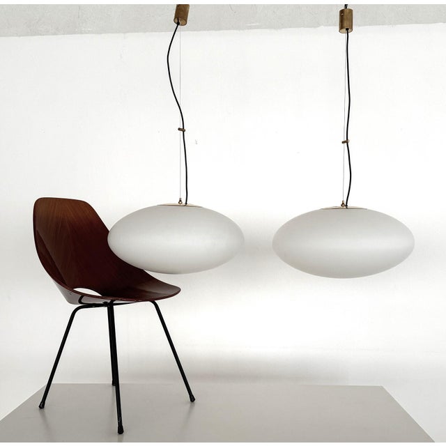 Pendant Light from Stilnovo, Italy, 1950s For Sale - Image 10 of 17