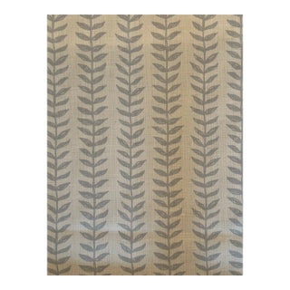Marika Meyer Studio Willow Linen Fabric Blue 2 Yards For Sale