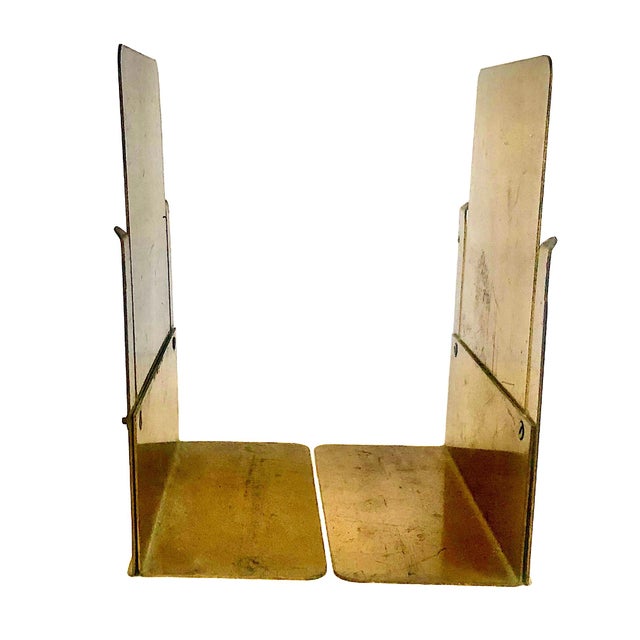 1939 Golden Gate International Exposition Pair of Souvenir Bronze Bookends For Sale In San Francisco - Image 6 of 7