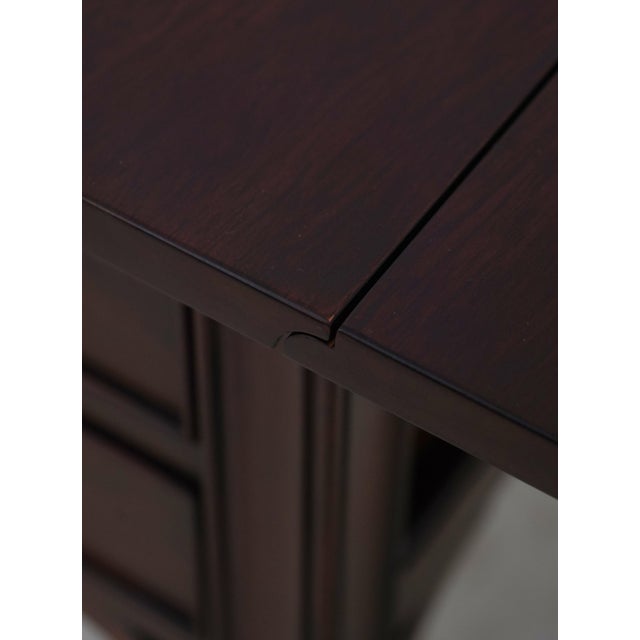 Brown Henkel Harris Drop Side Mahogany Pembroke Table For Sale - Image 8 of 18