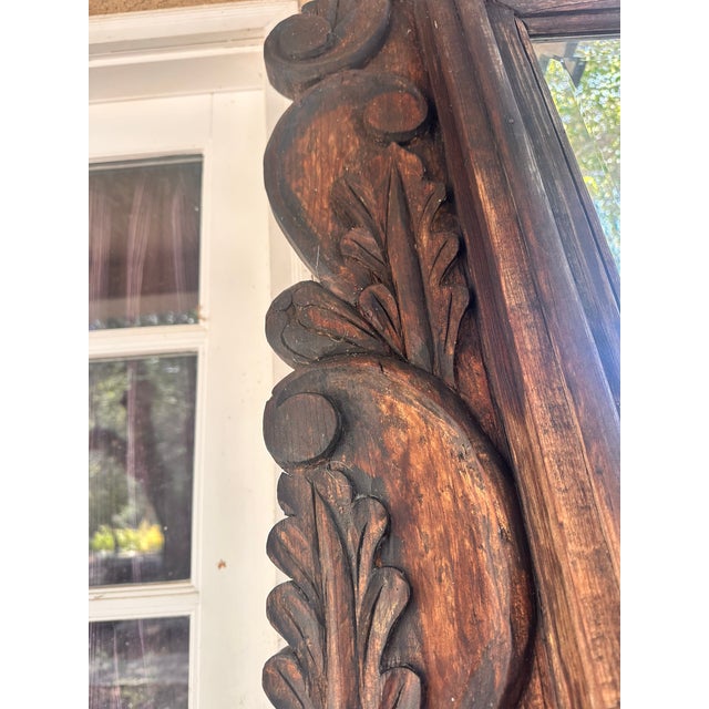 Wood 19The Enchanted Wooden Mirror For Sale - Image 7 of 7