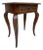 French Carved Walnut Side Table, 1940s For Sale