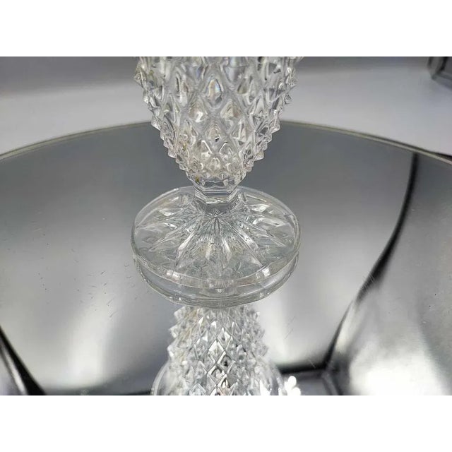 Vintage Crystal Vase, 1960s For Sale - Image 6 of 7