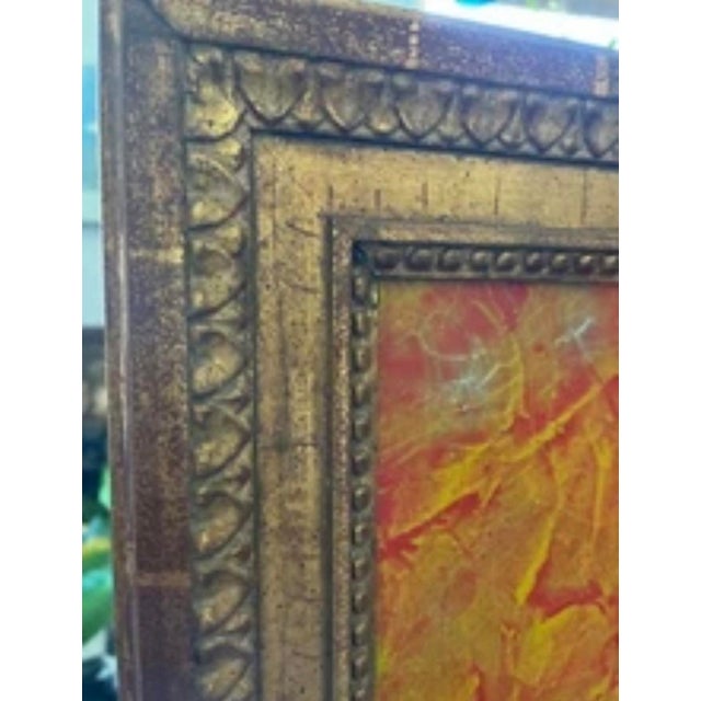 Vintage Sacha Tébo Signed Encaustic Nude Portrait Painting, 1968, Haitian Modernist For Sale - Image 9 of 11