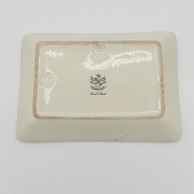 Illustration 1962 Delano Studios Hand-Colored Charles Crombie Perrier Golf Tray For Sale - Image 3 of 9