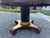 Brown Handsome Antique American Empire Mahogany Round Pedestal Table For Sale - Image 8 of 11