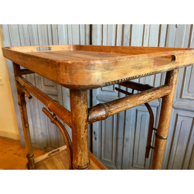 Antique Tea Trolley Table, 1890 For Sale - Image 12 of 18