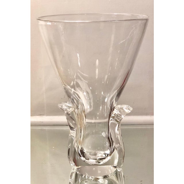 Vintage 1950’s Signed Steuben Crystal Vase Chairish