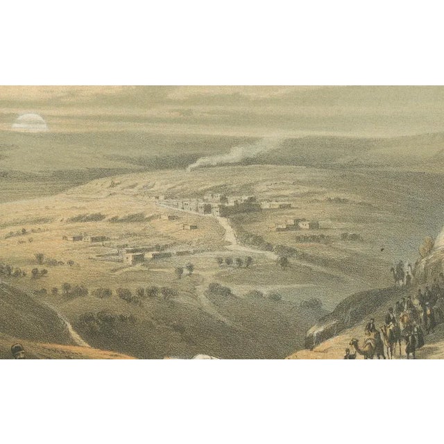 Mid 19th Century David Roberts, Cana Biblical Landscape in Southern Lebanon, 1862, Chromolithograph For Sale - Image 5 of 7