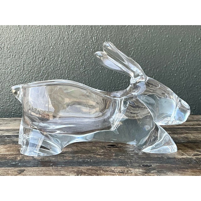 Vintage Lucite Rabbit Planter For Sale - Image 14 of 18