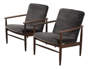 Vintage Asko Armchairs, 1950s