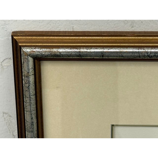 Vintage Lucien Neuquelman "Sunday in the Park" Signed Lithograph Edition 194/250 For Sale - Image 4 of 12