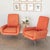 Fantastic pair of Italian armchairs by Rodolfo Dordoni for Minotti. Great curved lines on arms and base with single seat...