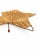 Mid-Century Modern Vintage Mid-Century Modern Sculptural Rattan Star Fruit Basket With Metal Feet, Circa 1950s–1960s For Sale - Image 3 of 6