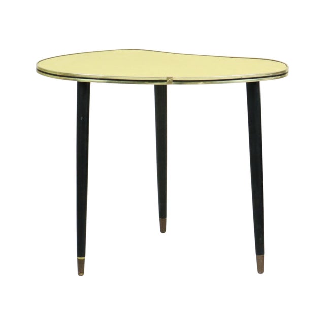 Vintage Rockabilly Plant Table with Conical Legs, 1950s For Sale - Image 4 of 15
