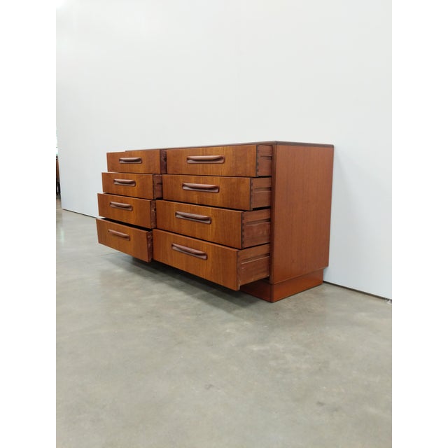 G Plan Vintage Mid Century Modern Teak Dresser by G Plan For Sale - Image 4 of 7