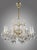 An exceptionally striking, large-scale Marie Theresa chandelier, meticulously preserved in prime vintage condition....