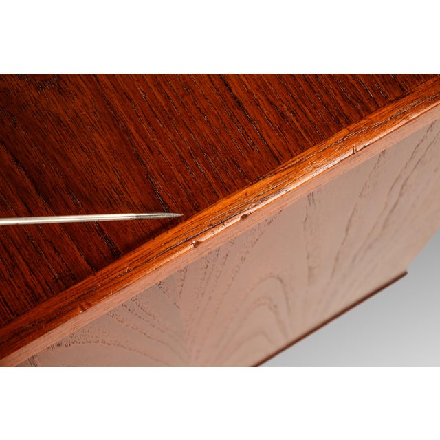 Danish Modern Three-Drawer Dresser in Teak by Nils Jonsson for Torring Møbelfabrik Produced by HJN Mobler, Denmark, C. 1960's For Sale - Image 13 of 18