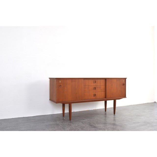 Mid-Century Danish Teak Sideboard, 1960s For Sale - Image 9 of 18