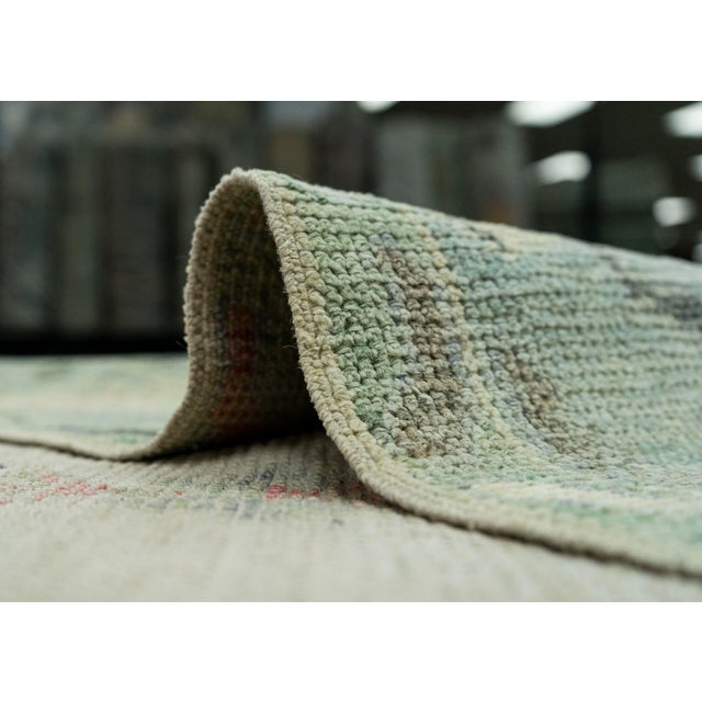 Textile Turkish Oushak Rug 5' x 7'4" #20313 For Sale - Image 7 of 8