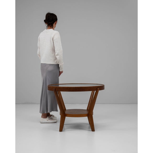 1960s Czech Art Deco Coffee Table By K. Kozelka & A. Kropacek For Sale - Image 18 of 18