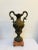 Antique French Cast Bronze and Marble Base Amphora, 1920s For Sale - Image 11 of 13