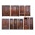 Louis XV Style Carved Oak Antique French Paneling - Ten Piece Set For Sale