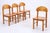 Mid-Century Wooden Dining Chairs by Rainer Daumiller, 1970s, Set of 4 For Sale - Image 11 of 11