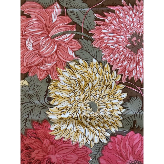 Vintage 1980s Floral Chintz Fabric For Sale - Image 11 of 13