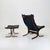 Wood Mid-Century Lounge Chair Siesta and Its Ottoman by Ingmar Relling, Westnofa Furniture, Norway 1960s For Sale - Image 7 of 11