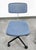 1960s 1960s Mid Century Modern Office Chair Pair Task Swivel Work Blue Rasmussen Labofa Two For Sale - Image 5 of 11