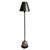 Tall Marble Ball & Bronze Table Lamp For Sale - Image 4 of 7