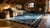 A Beautiful Genuine Blue Ground Color With Chinoiserie Pattern Antique Chinese Peking Rug For Sale - Image 9 of 10