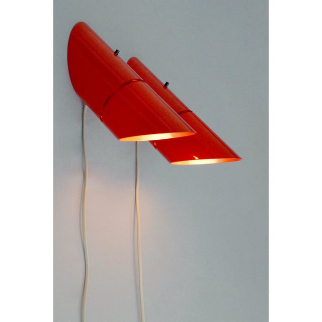 Designed by hans due and introduced by fog & mørup in 1977, the phister wall lamp is an iconic example of late...