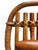 Bamboo and Rattan Wall-Mounted Coat Rack, Italy, 1970s For Sale - Image 4 of 8
