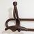 Italian Art Nouveau Walnut Wall Coat Rack For Sale - Image 4 of 9