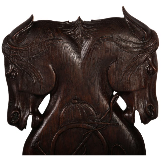 Black Antique Board Chairs, 1880, Set of 6 For Sale - Image 8 of 18