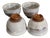 Hagi Ware Yunomi Tea Cups by Yuka Matsuo, Set of 4 For Sale