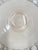 1930s Vintage Pale Pink Depression Glass Cake/Serving Platter With Scalloped/Lace Open Work Edge For Sale - Image 5 of 8