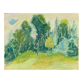 1960s Frank Wallace Vermont Landscape For Sale