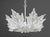 Transparent Lalique Crystal "Champs-Elysees" Two-Tier Chandelier For Sale - Image 8 of 13