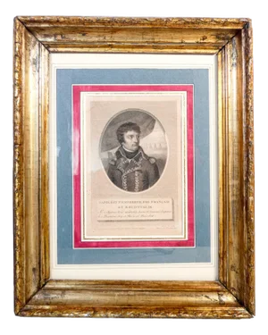 Jean-baptiste Vérité, Napoleon, 1805, Etching, Framed