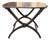 Antique English Campaign Table With Folding Mechanism, For Sale
