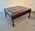 Vintage Large Leather Shabby Chic Ottoman Table For Sale - Image 4 of 10