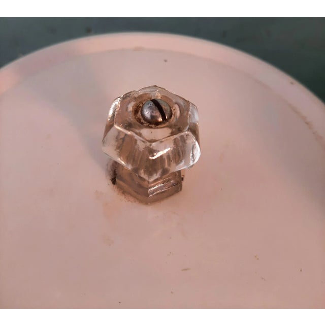 Farmhouse Shabby Floral Metal Kitchen Canisters For Sale - Image 3 of 13