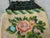 Glass Antique Micro Beaded Floral Drawstring Purse For Sale - Image 7 of 18