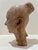 Sculpture Materials 1960s Larry Mohr Painted Plaster Terrac Bust Sculpture Signed From Artist Estate For Sale - Image 7 of 11