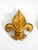 Fleur-De-Lis Wall Lamps in Gold-Plated Metal by Hans Kögl, 1970s, Set of 2 For Sale - Image 6 of 18