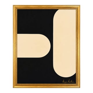 Title: Silent Alignment Modern Painting, Framed by Bryan Boomershine For Sale